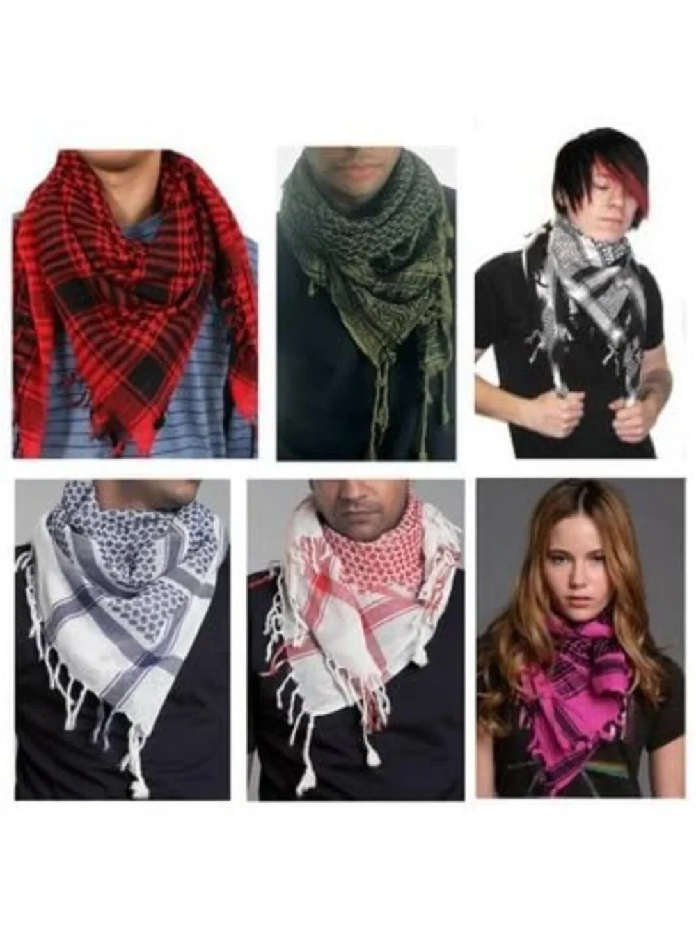 Premium Shemagh Head & Neck Scarf | Versatile Fashion Accessory for Men & Women